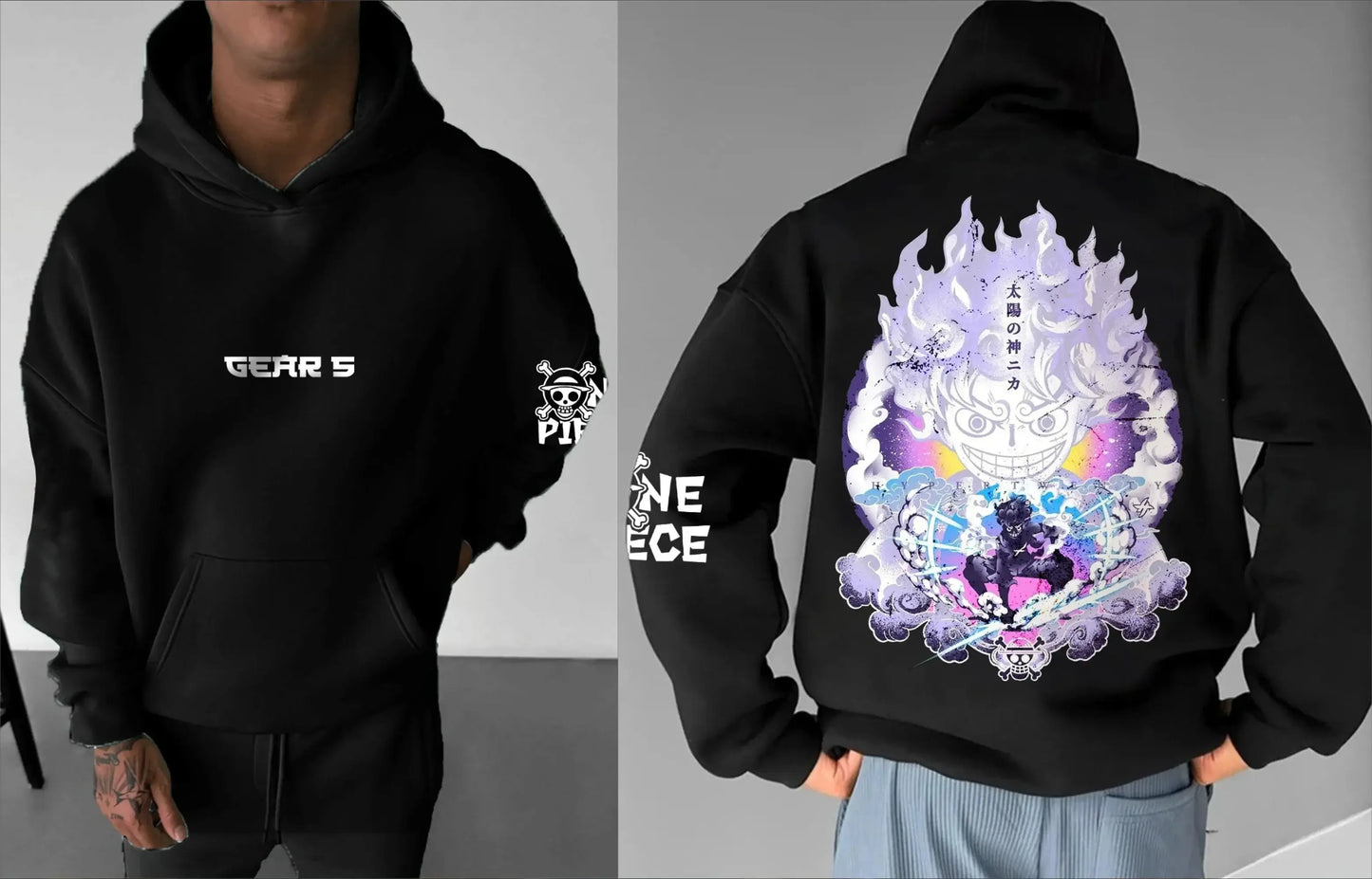 One Piece Hoodie 2025 Casual Cotton Sweatshirt