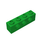 Gobricks GDS-625 Technical Brick 1x4 3-Hole | Compatible with Lego 3701