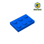 Gobricks GDS-510 Plate 2 x 3 | Compatible Building Block for DIY Projects