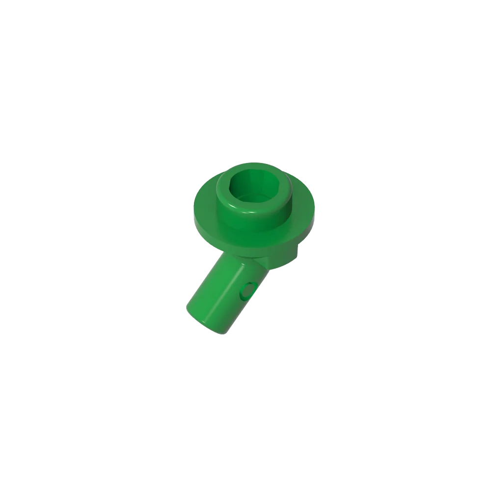 Gobricks GDS-2192 Bar, Angled with Stud on End | Compatible with Lego 65578 Technical Building Block