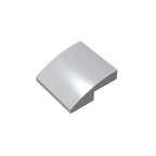 Gobricks GDS-1270 Slope, Curved 2 x 2 Inverted | Compatible with Lego 32803 Building Block