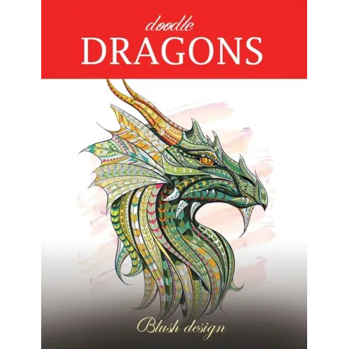 Doodle Dragons: Adult Coloring Book