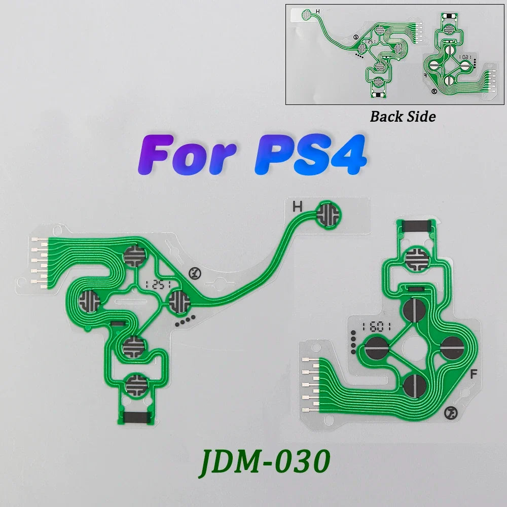 1Pc Button Ribbon Circuit Board for PS3 PS4 Pro PS5 Controller | Conductive Film Keypad Flex Cable Replacement