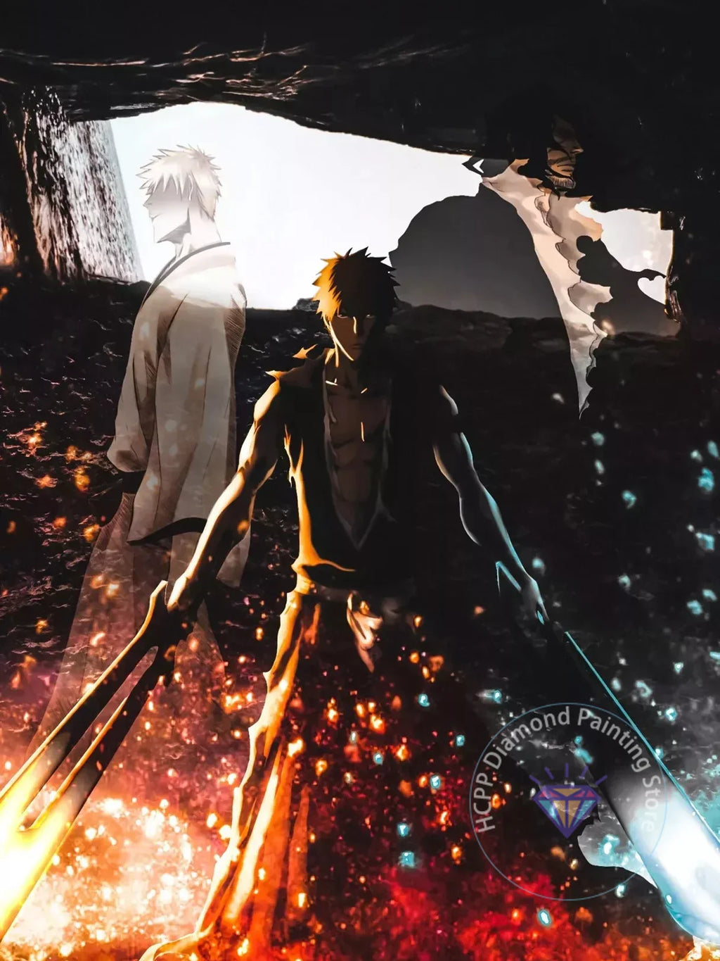 Anime Bleach Diamond Painting Kit 5D DIY Diamond Embroidery Handmade Art Children's Exquisite Gift Crafts Home Decoration