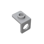 Gobricks GDS-1165 Minifig Neck Bracket with Back Stud | Thin Back Wall Building Block