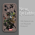 Marvel Groot Spider-Man Art For Xiaomi Redmi Note 14 13 13R 12 12R 11 11E 11T 11S Pro Plus 4G 5G Eye Ladder Soft Phone Case
