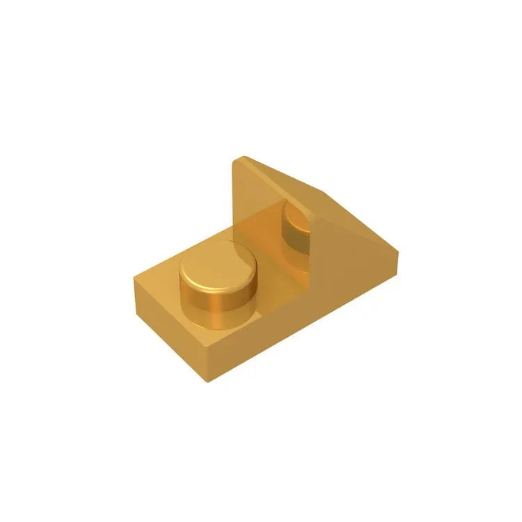 Gobricks GDS-832 Slope 45 2x1 with 2/3 Cutout | Compatible Building Block for DIY