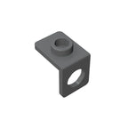 Gobricks GDS-1165 Minifig Neck Bracket with Back Stud | Thin Back Wall Building Block