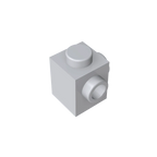 Gobricks GDS-1046 Modified Brick 1 x 1 with Studs on 2 Sides | Building Block for DIY