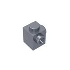 Gobricks GDS-1046 Modified Brick 1 x 1 with Studs on 2 Sides | Building Block for DIY