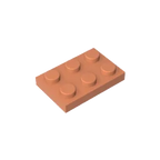 Gobricks GDS-510 Plate 2 x 3 | Compatible Building Block for DIY Projects
