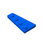 Gobricks GDS-549 Wedge Plate 4 x 2 Right | Building Block for Compatible DIY Sets