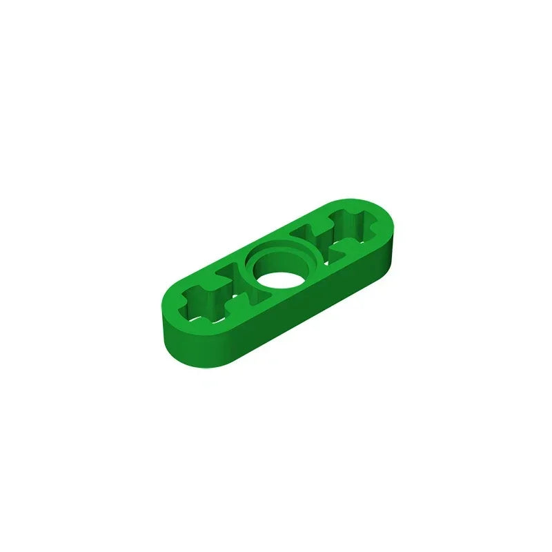 Gobricks GDS-689 Technical Liftarm Thin 1 x 3 | Building Block with Axle Holes Compatible with Lego 6632