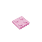 Gobricks Plate 2 x 2 Building Block | Compatible with Lego 3022