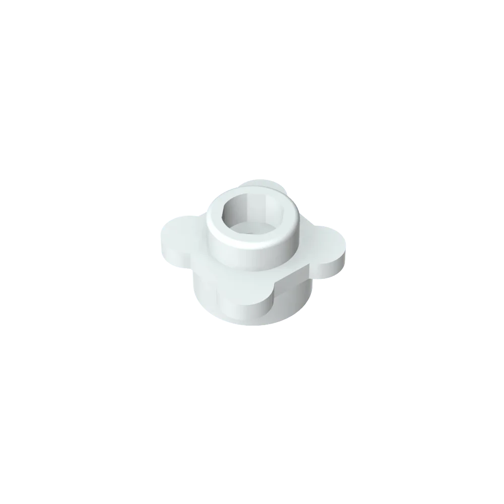Gobricks GDS-839 Plate Round 1x1 with Flower Edge | Compatible with Lego 33291 28573