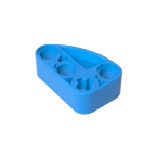 Gobricks GDS-2016 Technical Beam 2 x 3 L-Shape with Quarter Ellipse Thick | Building Blocks Toy Compatible with Lego 71708