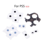 Universal Conductive Rubber Pad Set | Compatible with PS5 V1 V2 PS4 Pro Slim PS3 PS2 Controllers