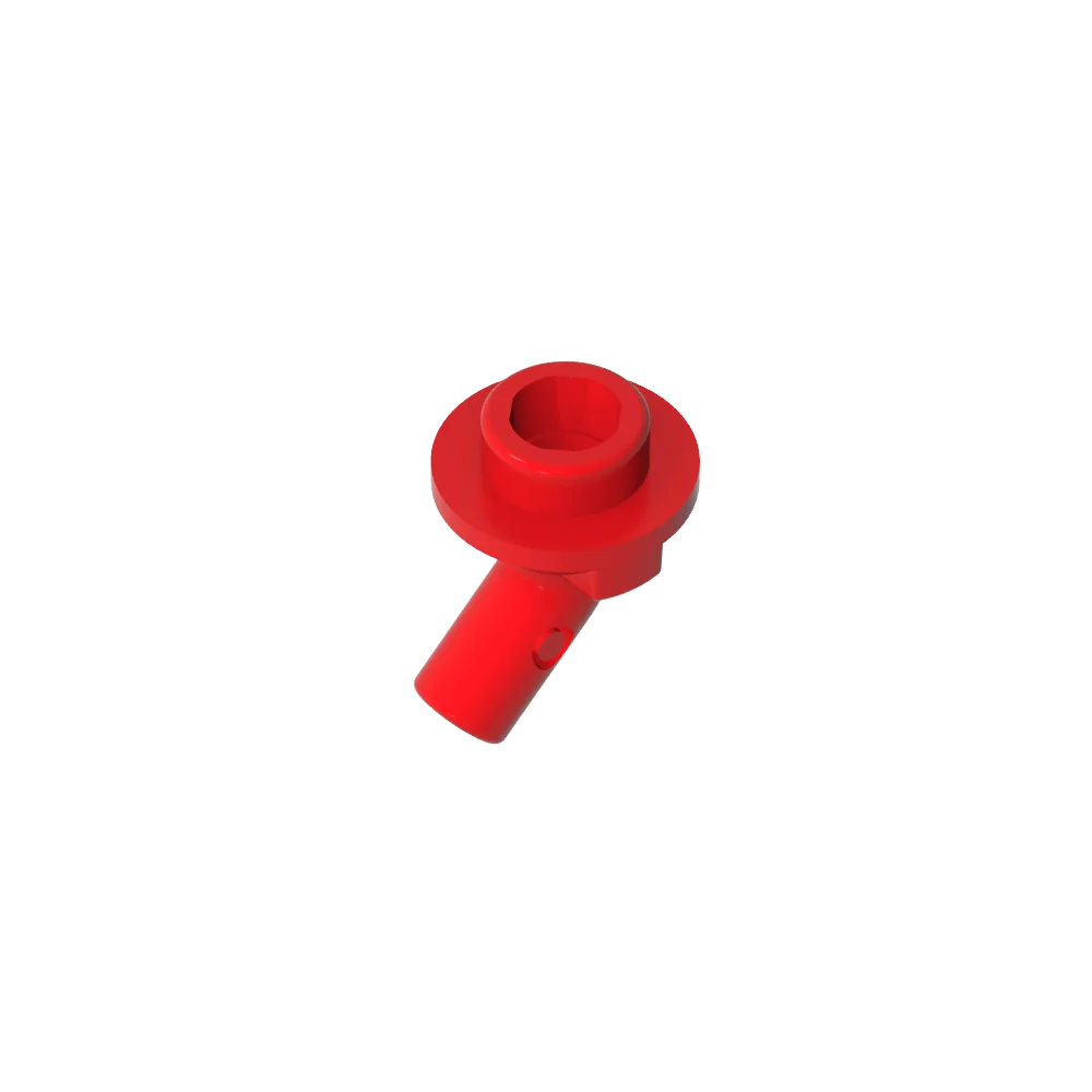 Gobricks GDS-2192 Bar, Angled with Stud on End | Compatible with Lego 65578 Technical Building Block