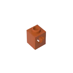 Gobricks GDS-2196 Technical Brick 1 x 1 with Axle Hole | Building Block for Lego