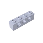 Gobricks GDS-625 Technical Brick 1x4 3-Hole | Compatible with Lego 3701