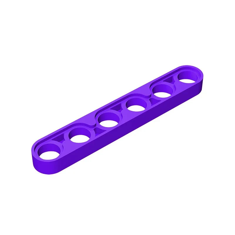 Gobricks GDS-694 Technical Liftarm Thin 1 x 6 | Compatible Building Block Piece