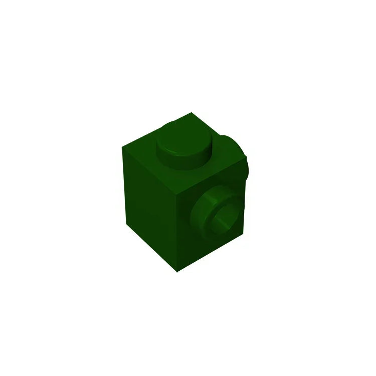 Gobricks GDS-1046 Modified Brick 1 x 1 with Studs on 2 Sides | Building Block for DIY