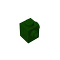 Gobricks GDS-1046 Modified Brick 1 x 1 with Studs on 2 Sides | Building Block for DIY