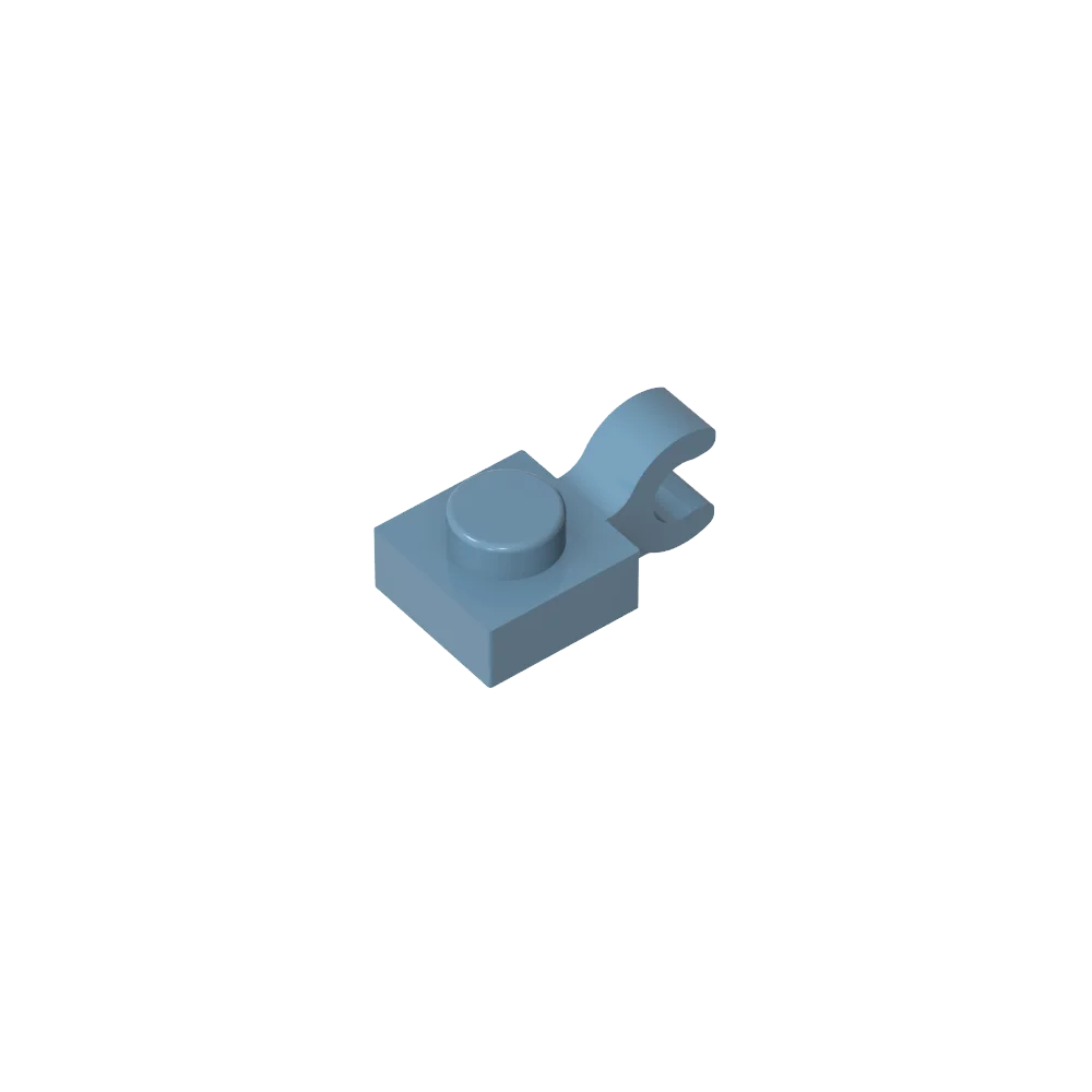 Gobricks GDS-813 1x1 Plate with Vertical Holder | Compatible with Lego 6019 and 61252
