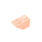 Gobricks GDS-597 Slope, Inverted 45 2x1 | Compatible Building Block for DIY