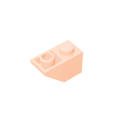 Gobricks GDS-597 Slope, Inverted 45 2x1 | Compatible Building Block for DIY