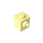 Gobricks GDS-1046 Modified Brick 1 x 1 with Studs on 2 Sides | Building Block for DIY