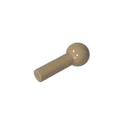 Gobricks Bar 1L with Tow Ball | Compatible Building Block Technical Parts