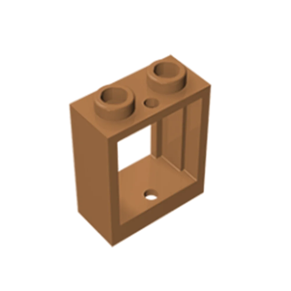 Gobricks GDS-783 Frame 1x2x2 Window | Compatible Building Block for DIY Projects