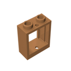 Gobricks GDS-783 Frame 1x2x2 Window | Compatible Building Block for DIY Projects
