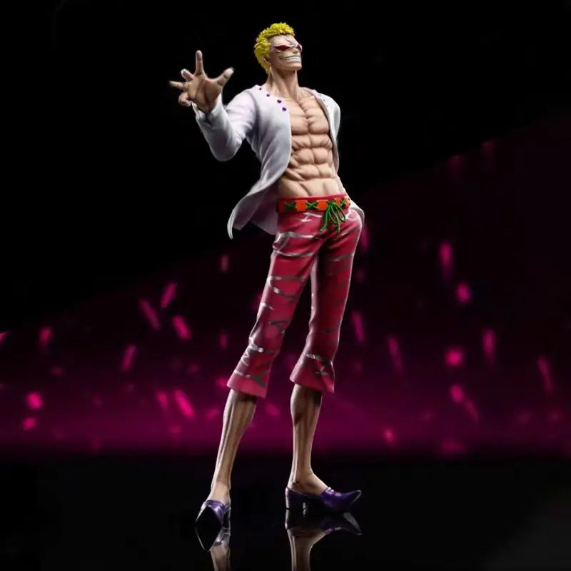 Donquixote Doflamingo Anime Figurine, One Piece Action Figures 29 CM
