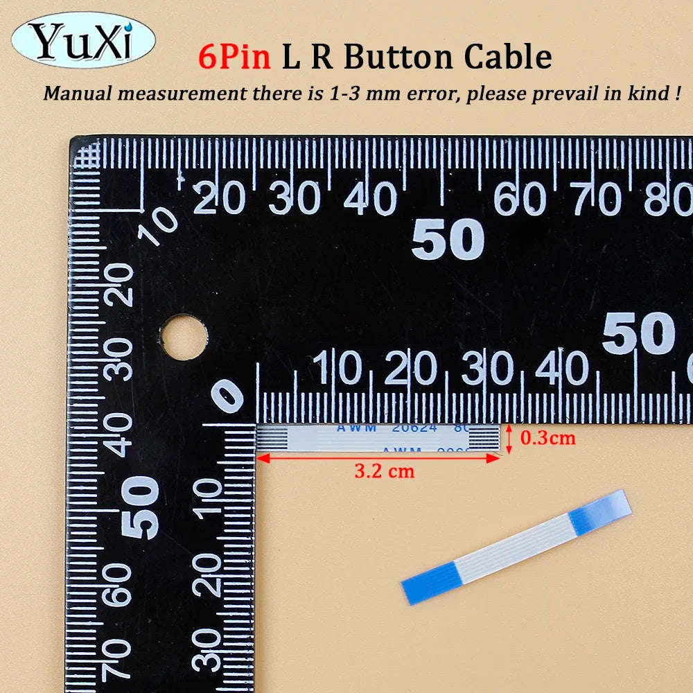 PS5 BDM-030 Replacement Flex Cable Set | Power Switch and Trigger Button Repair Kit
