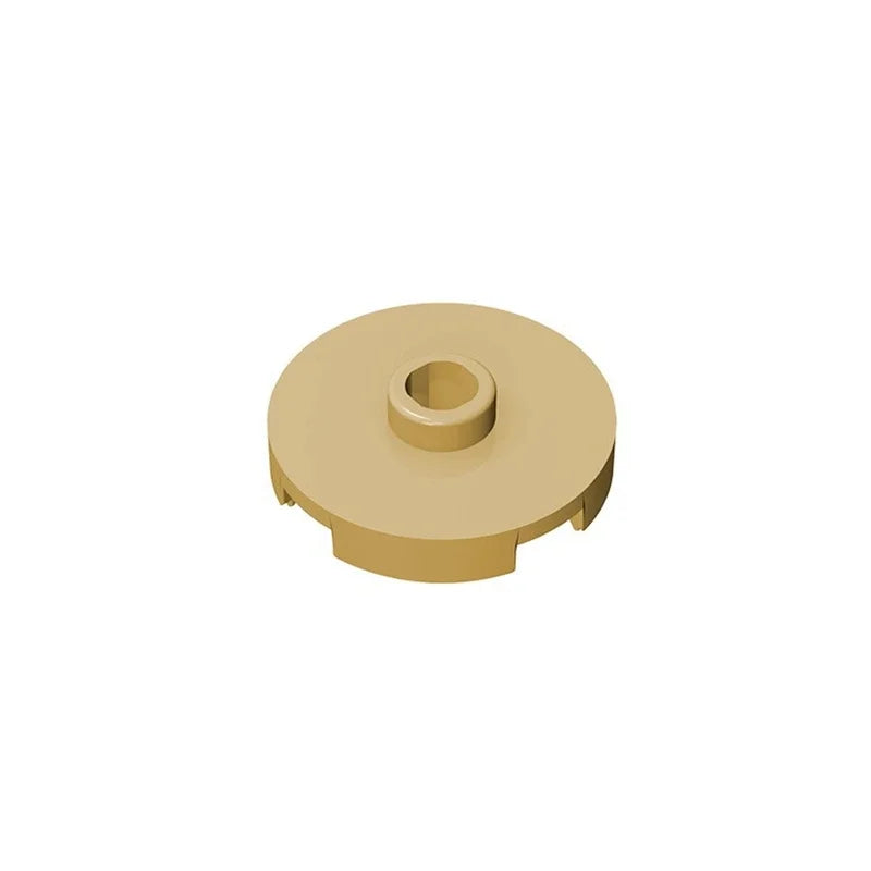 Gobricks GDS-1041 Tile Round 2x2 with Open Stud | Compatible Building Block for DIY Educational Kits