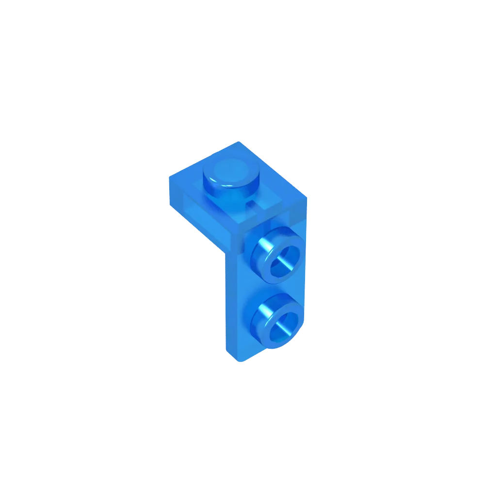 Gobricks Bracket 1 x 1 - 1 x 2 | Compatible Building Block
