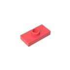 Gobricks PLATE 1X2 W. 1 KNOB | Modified Building Block Compatible with Lego 15573