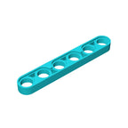 Gobricks GDS-694 Technical Liftarm Thin 1 x 6 | Compatible Building Block Piece