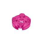 Gobricks GDS-609 PLATE 2X2 ROUND | Compatible Building Blocks for DIY Educational Models
