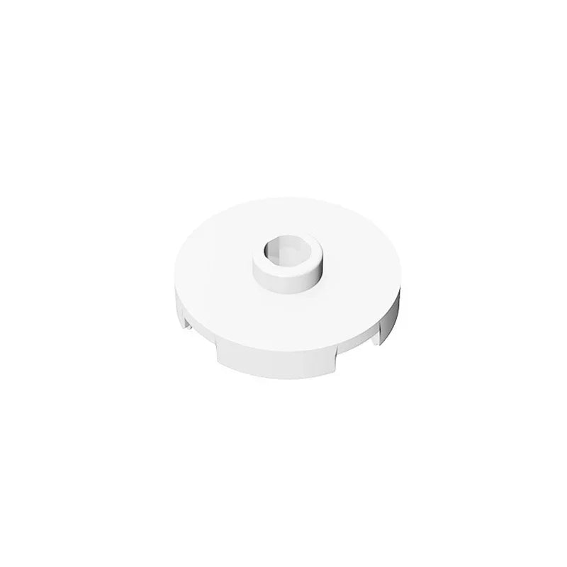 Gobricks GDS-1041 Tile Round 2x2 with Open Stud | Compatible Building Block for DIY Educational Kits