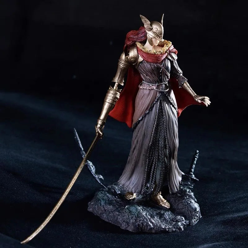 Malenia Blade of Miquella Anime Figure, ELDEN RING Valkyrie Figurine PVC Statue 24 CM