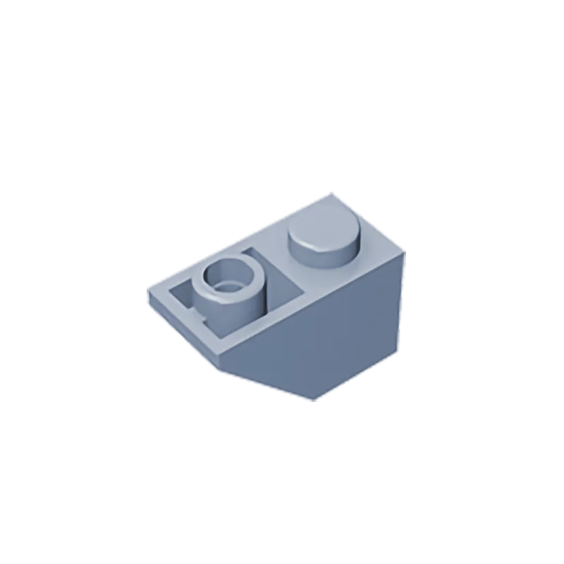 Gobricks GDS-597 Slope, Inverted 45 2x1 | Compatible Building Block for DIY