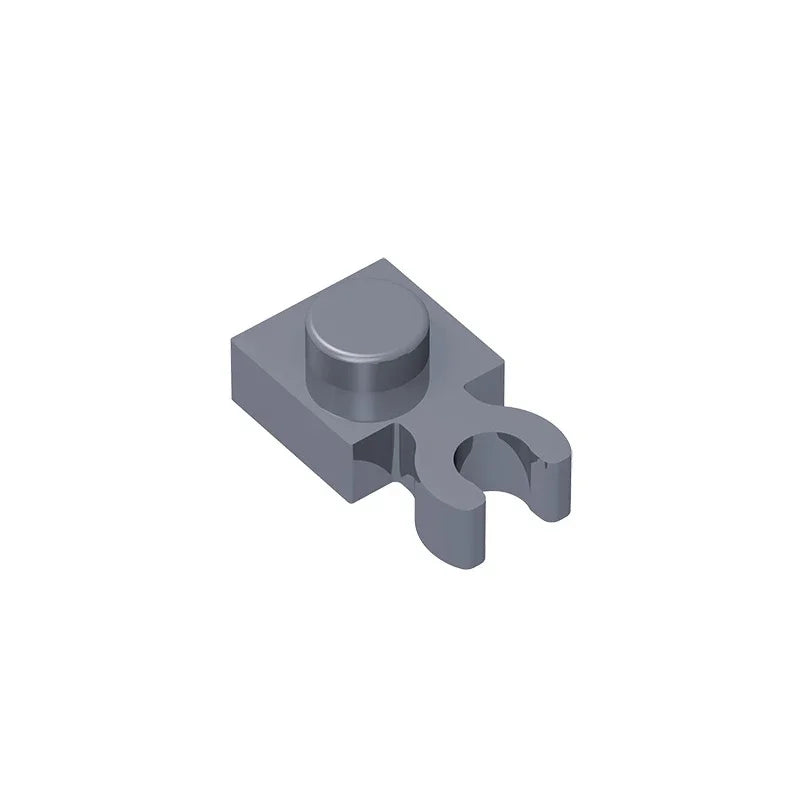 Gobrick GDS-814 PLATE 1X1 W. HOLDER | Building Block for DIY Creations
