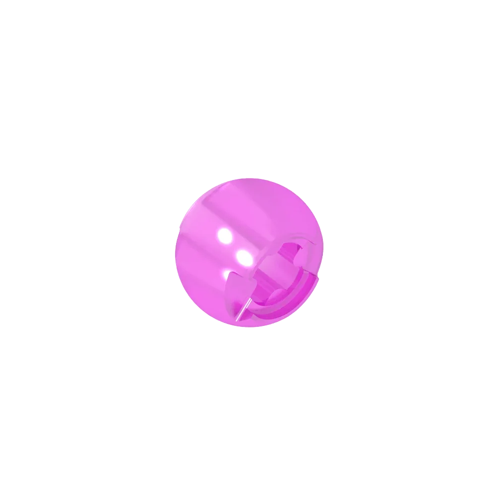 Gobricks GDS-1056 Technical Ball Joint with Through Axle Hole | Compatible Building Block Piece