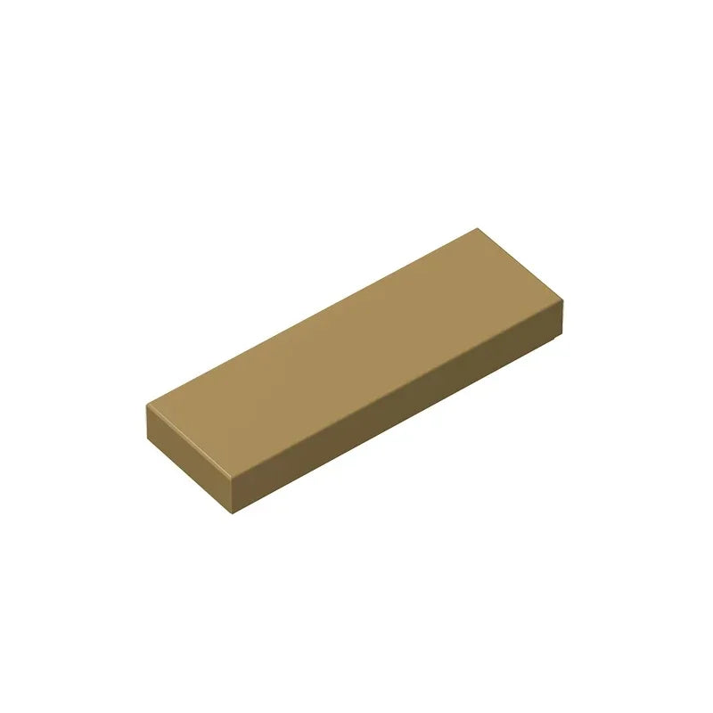 Gobricks GDS-562 Tile 1 x 3 Building Blocks | Compatible with Lego 63864