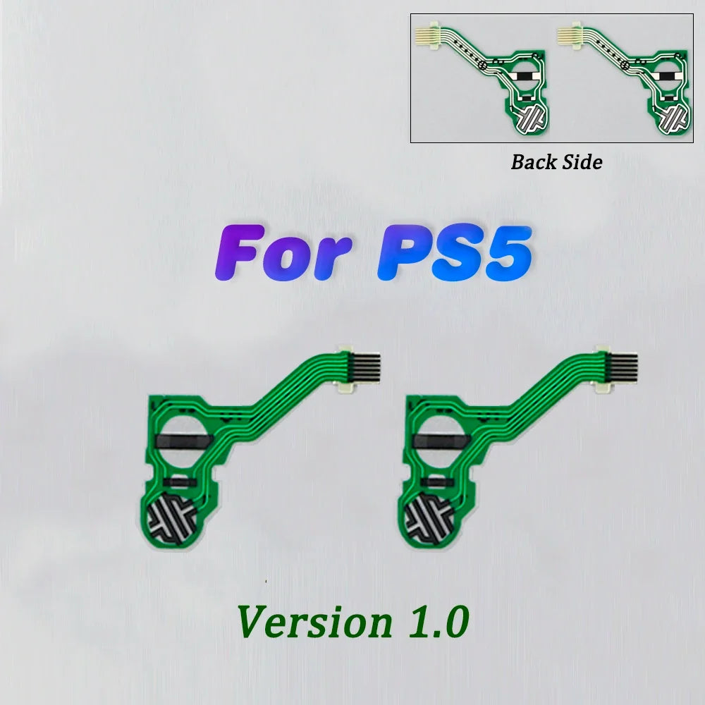1Pc Button Ribbon Circuit Board for PS3 PS4 Pro PS5 Controller | Conductive Film Keypad Flex Cable Replacement