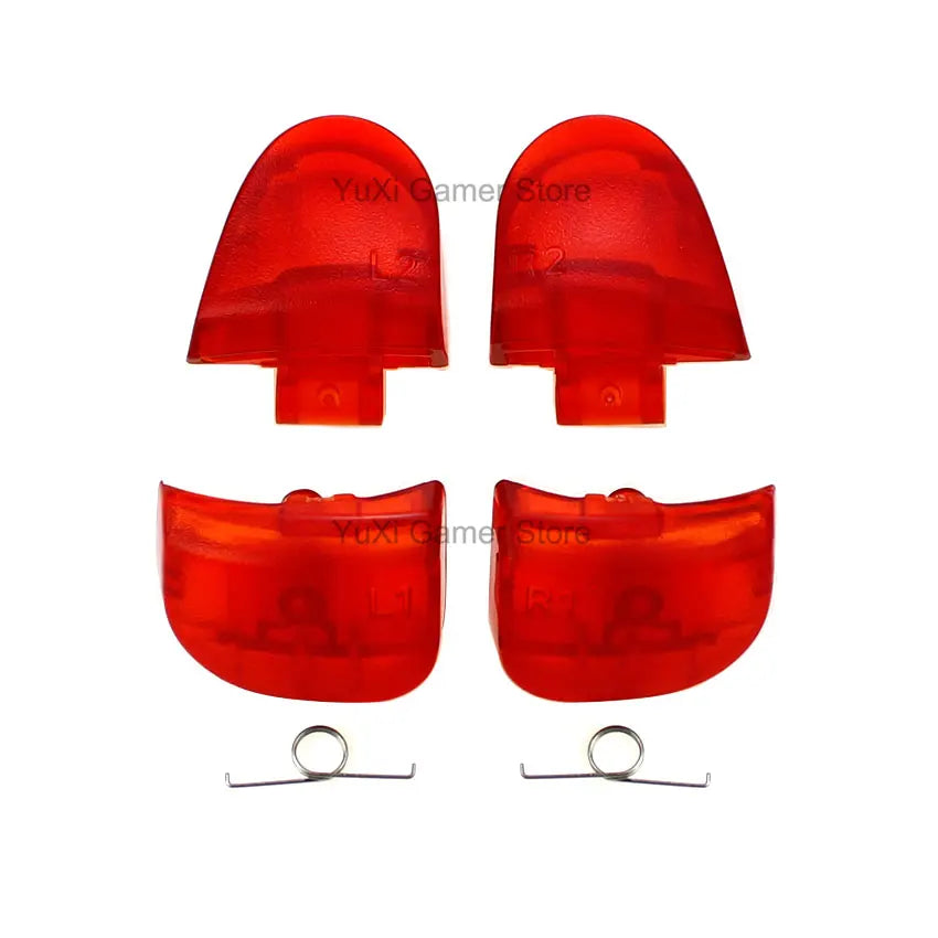 PS5 Trigger Button Replacement Set | L1 R1 L2 R2 Buttons with Springs for BDM-010 020 030 Controllers