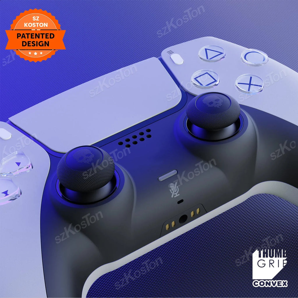 4PCS Joystick Cap Thumb Grips for Switch 2 Pro PS5 PS4 Controller | Gamepad Stick Cover Set